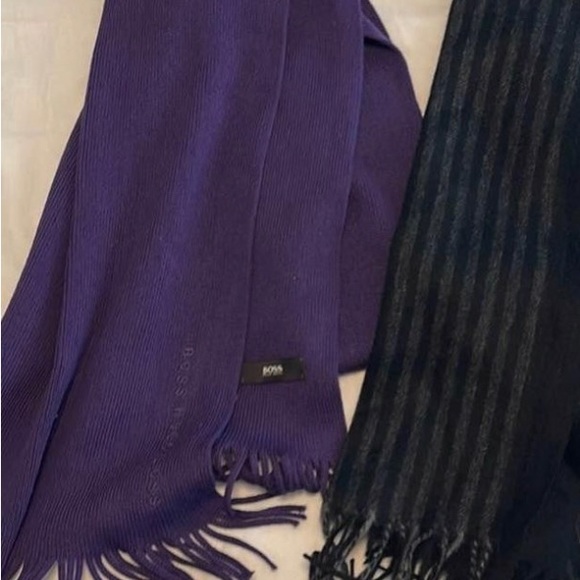 Purple Men’s Hugo Boss Scarf - Picture 3 of 3